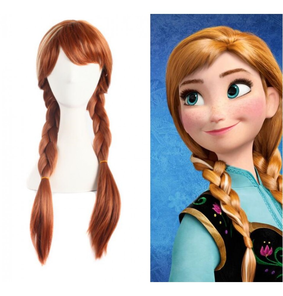 disney frozen princess cosplay updo wigs overwatch christmas items