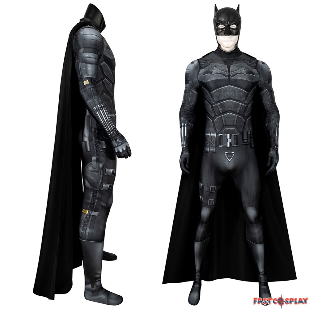 2022 movie the batman robert pattinson cosplay costume