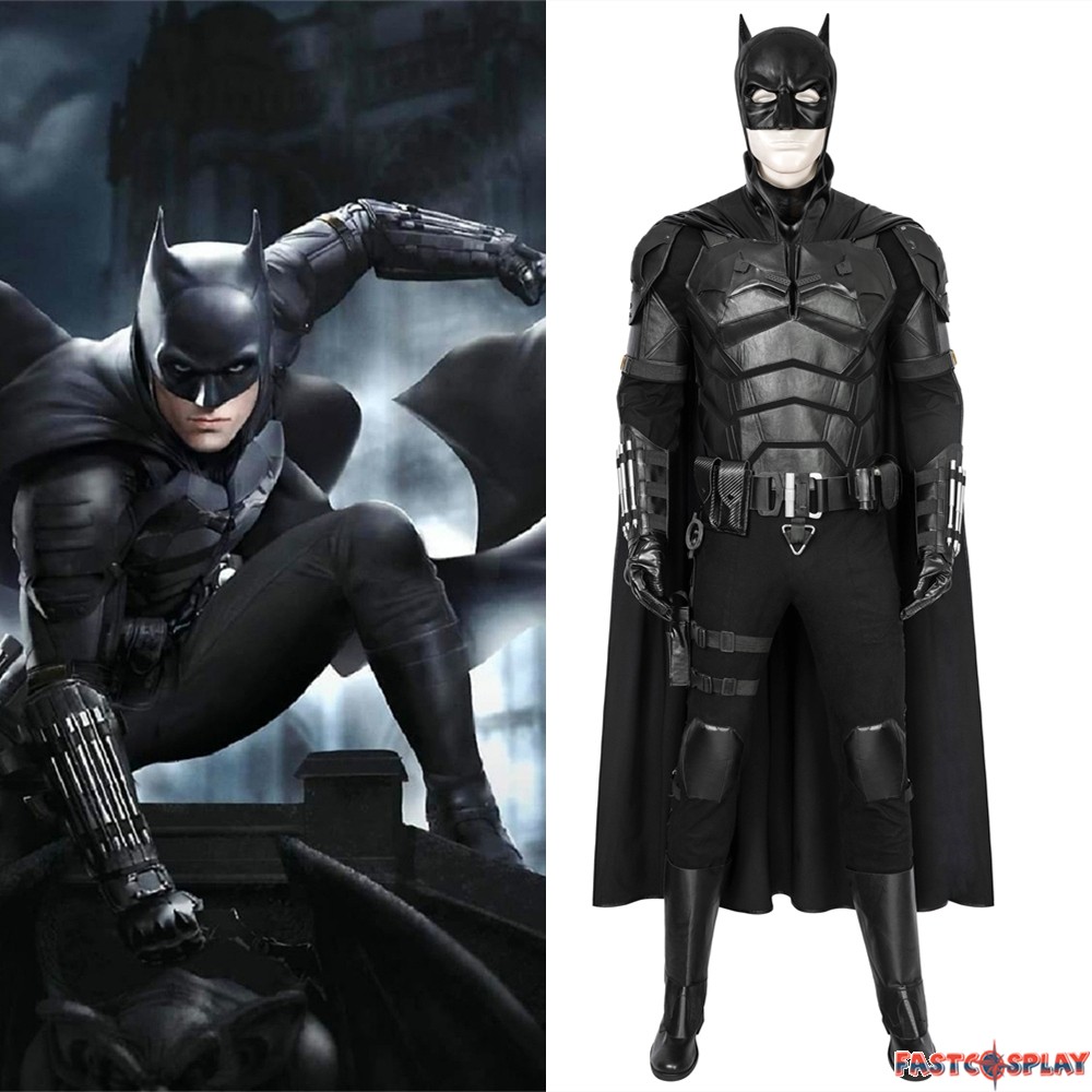 2022 movie the batman robert pattinson cosplay costume