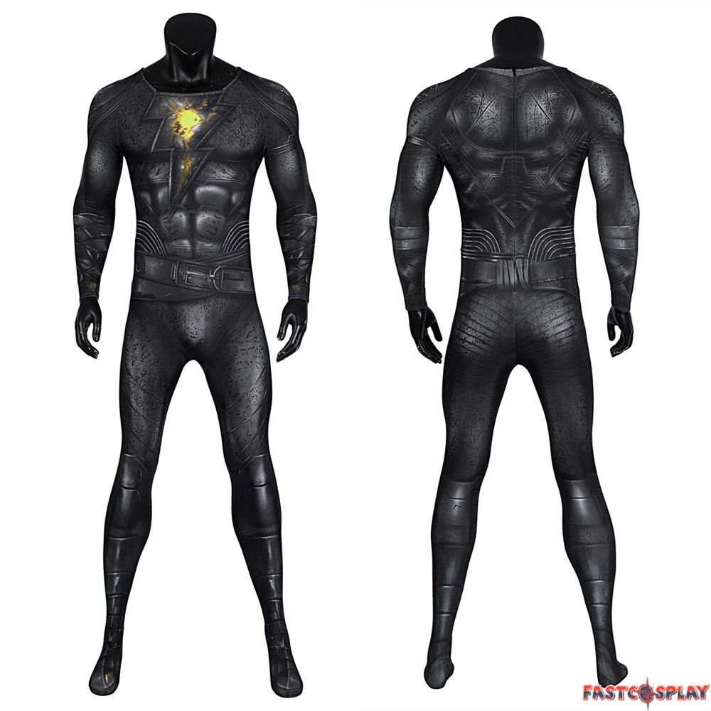 2022 Black Adam Cosplay Costume 3D Suit