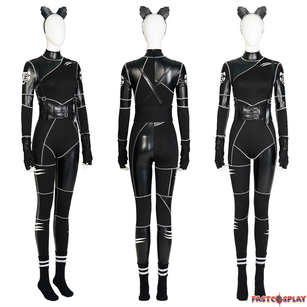 2022 TV Wednesday Addams Cosplay Jumpsuits