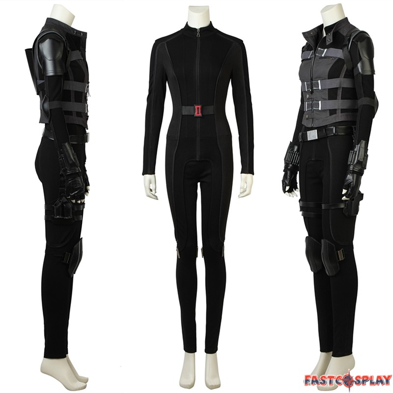 Avengers Infinity War Black Widow Cosplay Costume Natasha ...