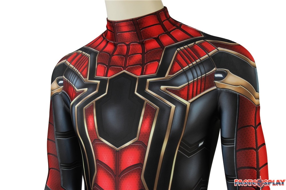 Avengers Infinity War Peter Parker Spider-Man Cosplay Costume 3D Printed Made 