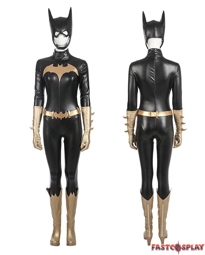 Arkham Knight Batgirl Jumpsuit Full Set Cosplay Costume