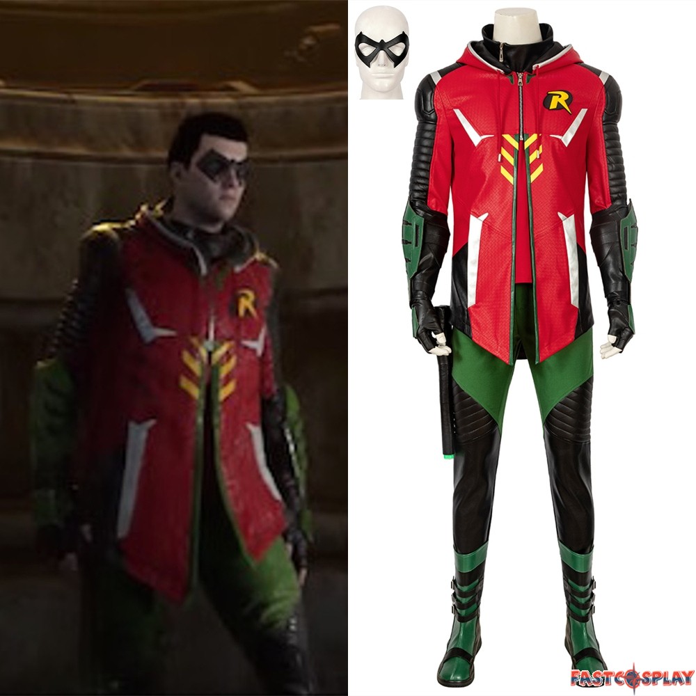 Batman Gotham Knights Robin Cosplay Costume