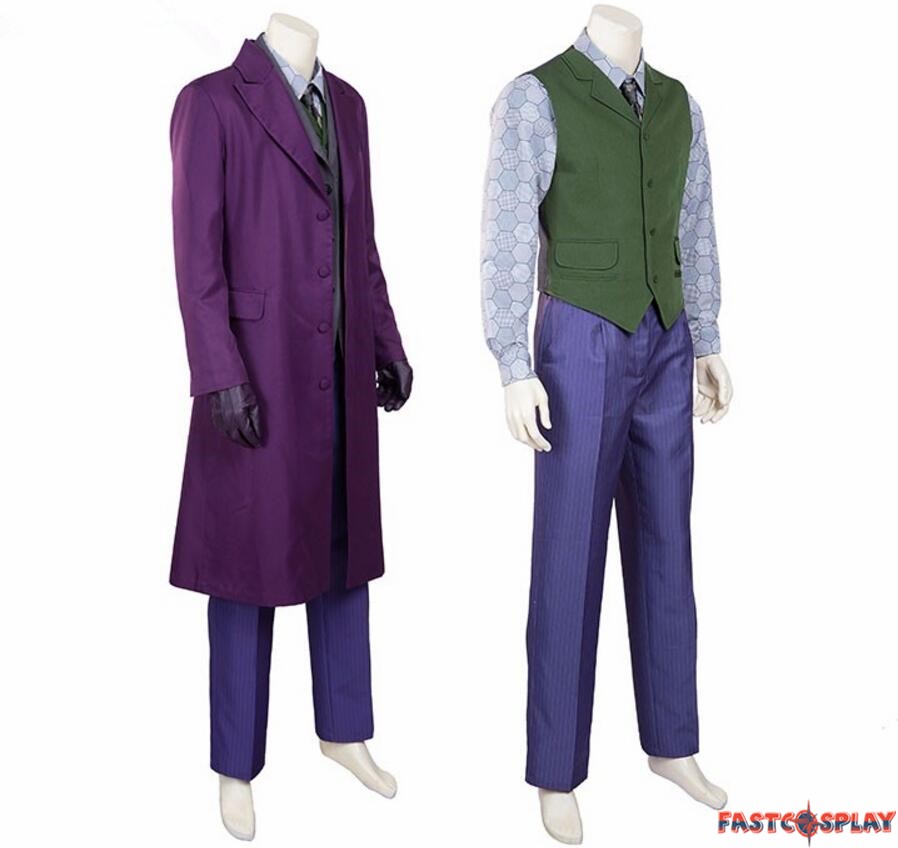 The Dark Knight Joker Cosplay Costume