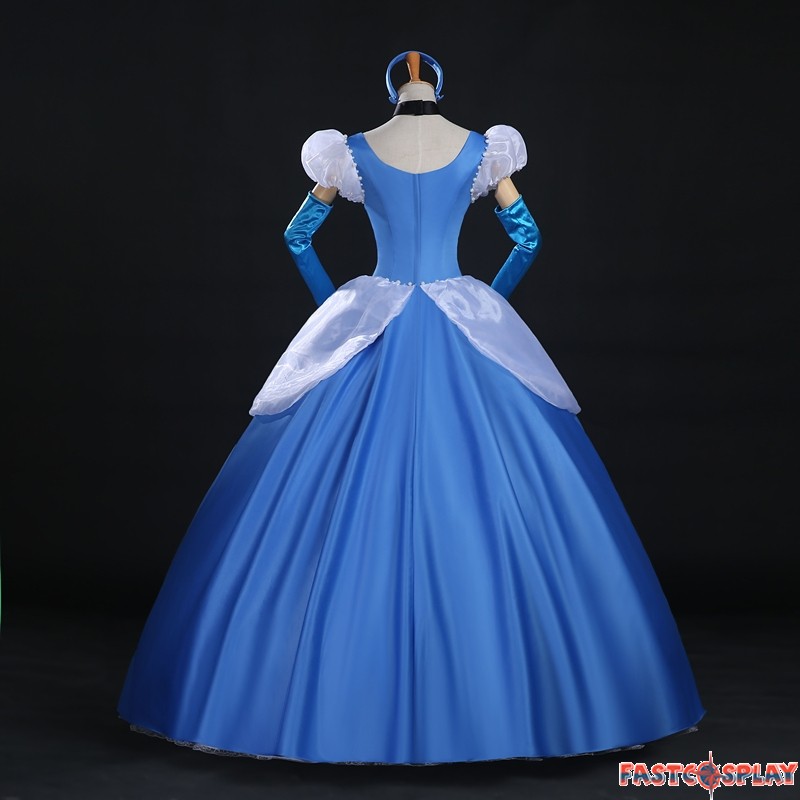 cinderella princess gorgeous dress cosplay costume disney size chart