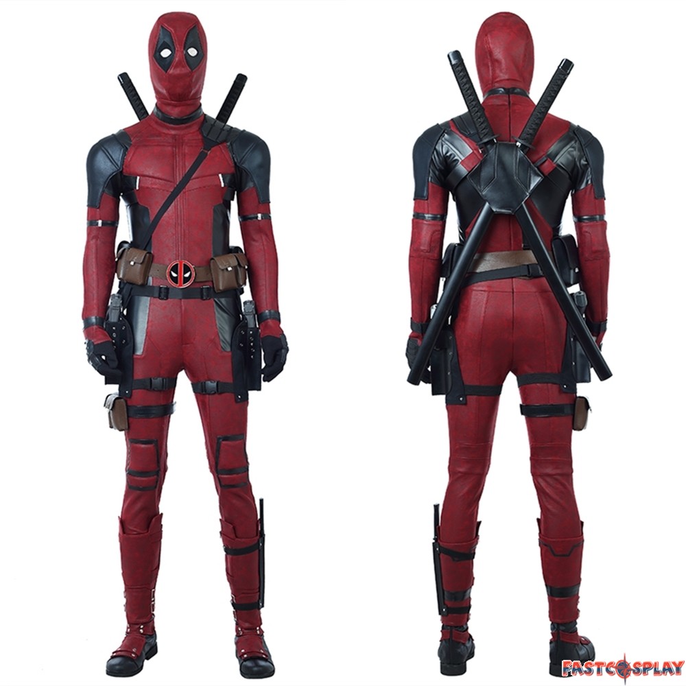 Deadpool 2 Cosplay Costume Deadpool Costume Deluxe Version