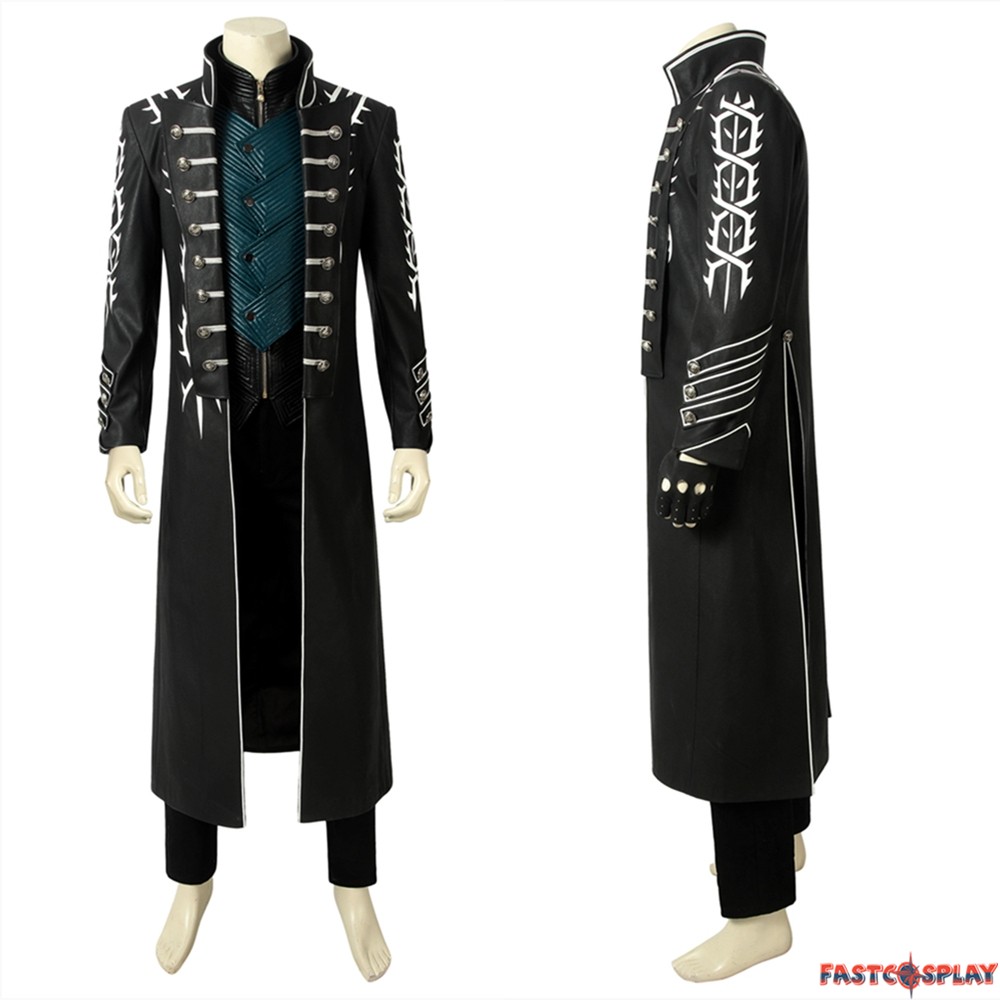 Devil May Cry 5 Vergil Cosplay Costume Deluxe Version