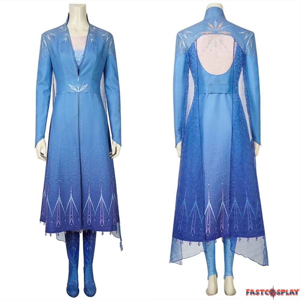 deluxe elsa dress