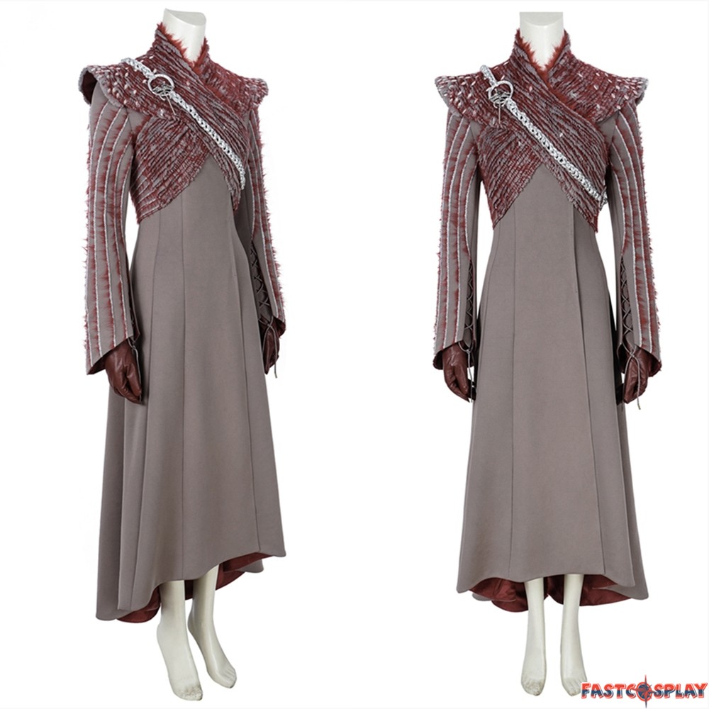 Game Of Thrones 8 Daenerys Targaryen Cosplay Costume