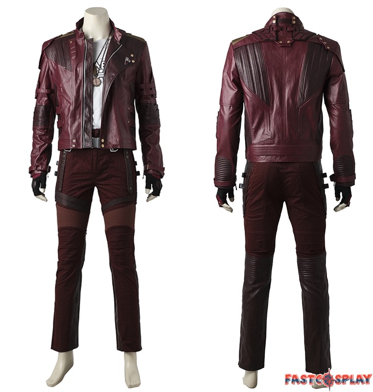 Guardians Of The Galaxy 2 Star Lord Cosplay Costume Deluxe Outfit