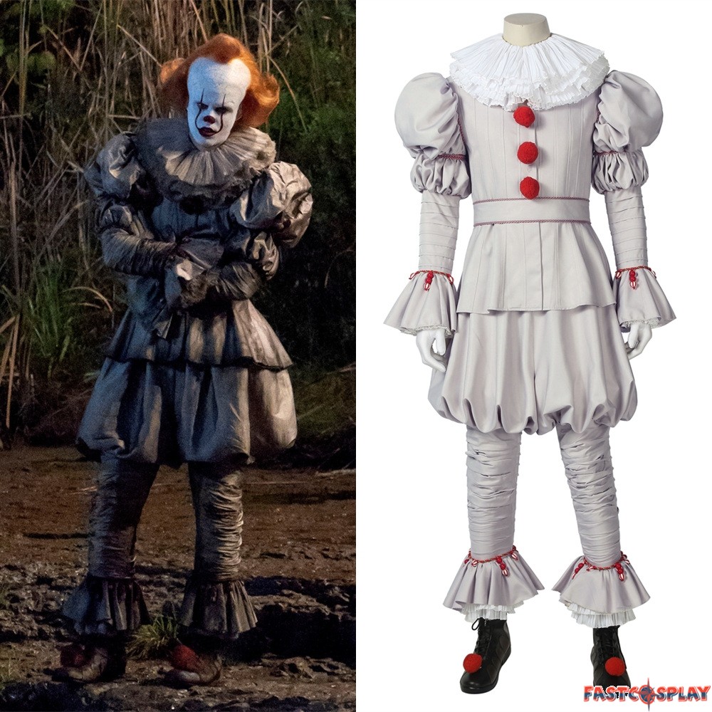 It Chapter Two Pennywise Cosplay Costume Stephen King S It Halloween Outfit Online Wholesale