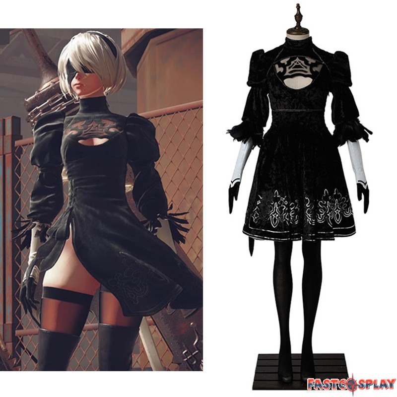 Nier Automata 2b Costume Yorha No 2 Type B Cosplay Costume Deluxe
