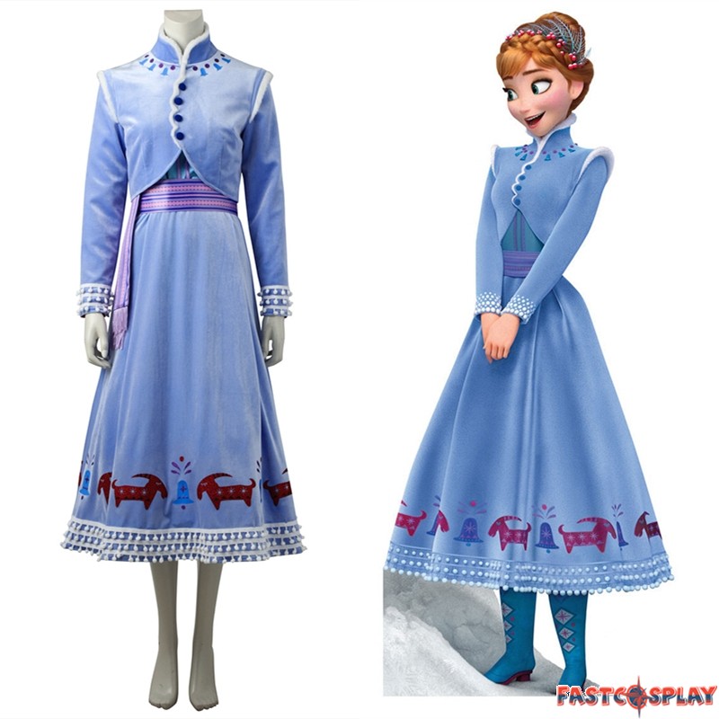 anna cosplay costume