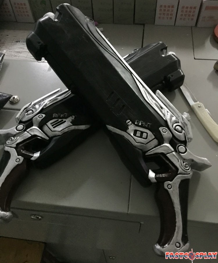Overwatch Reaper Guns Cosplay Prop