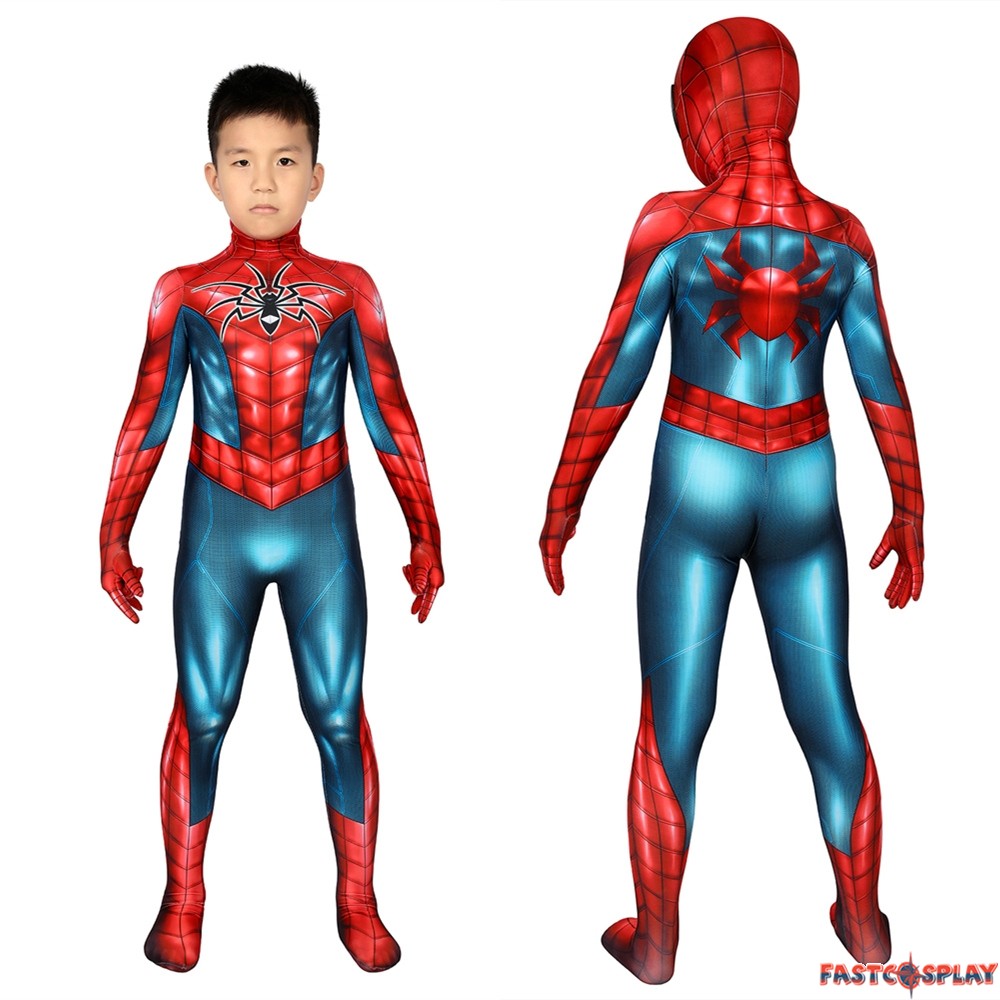 PS4 Spider Armor MK IV Spider Armor Kids 3D Jumpsuit