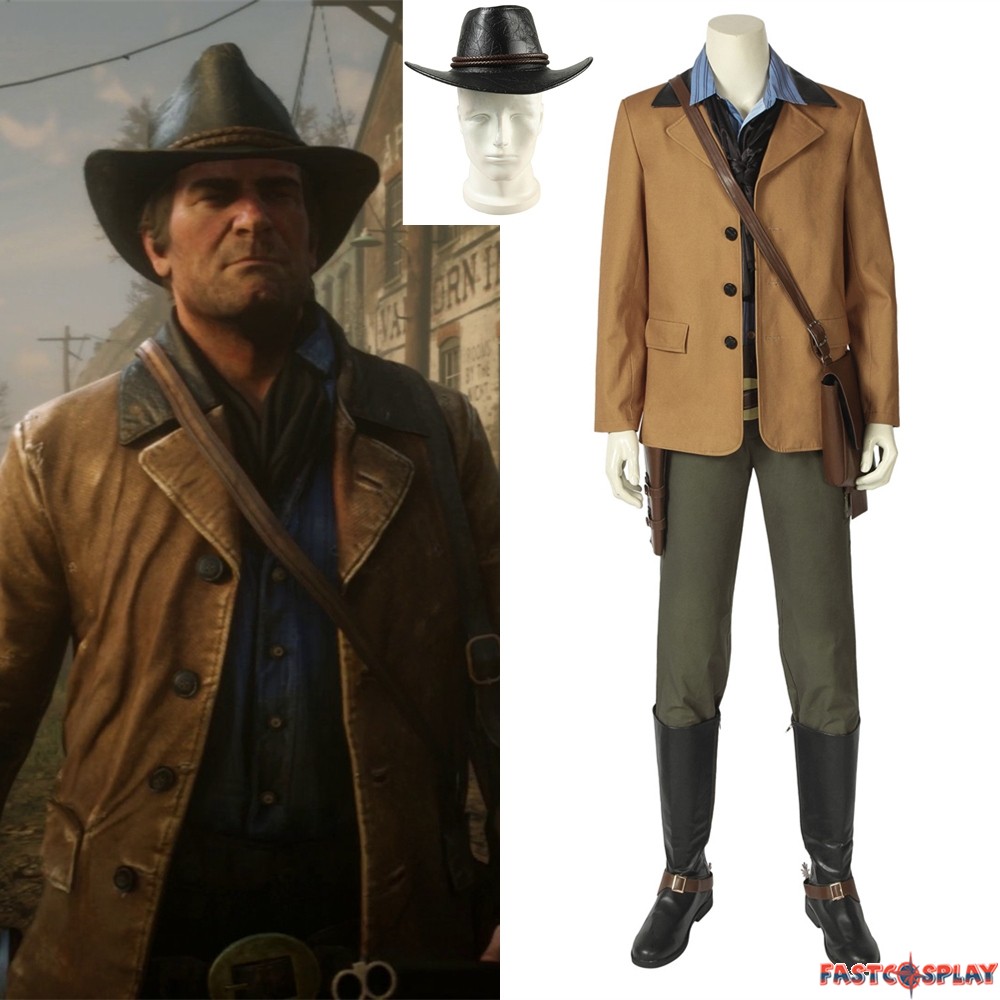 Red Dead Redemption 2 Arthur Morgan Cosplay Costume
