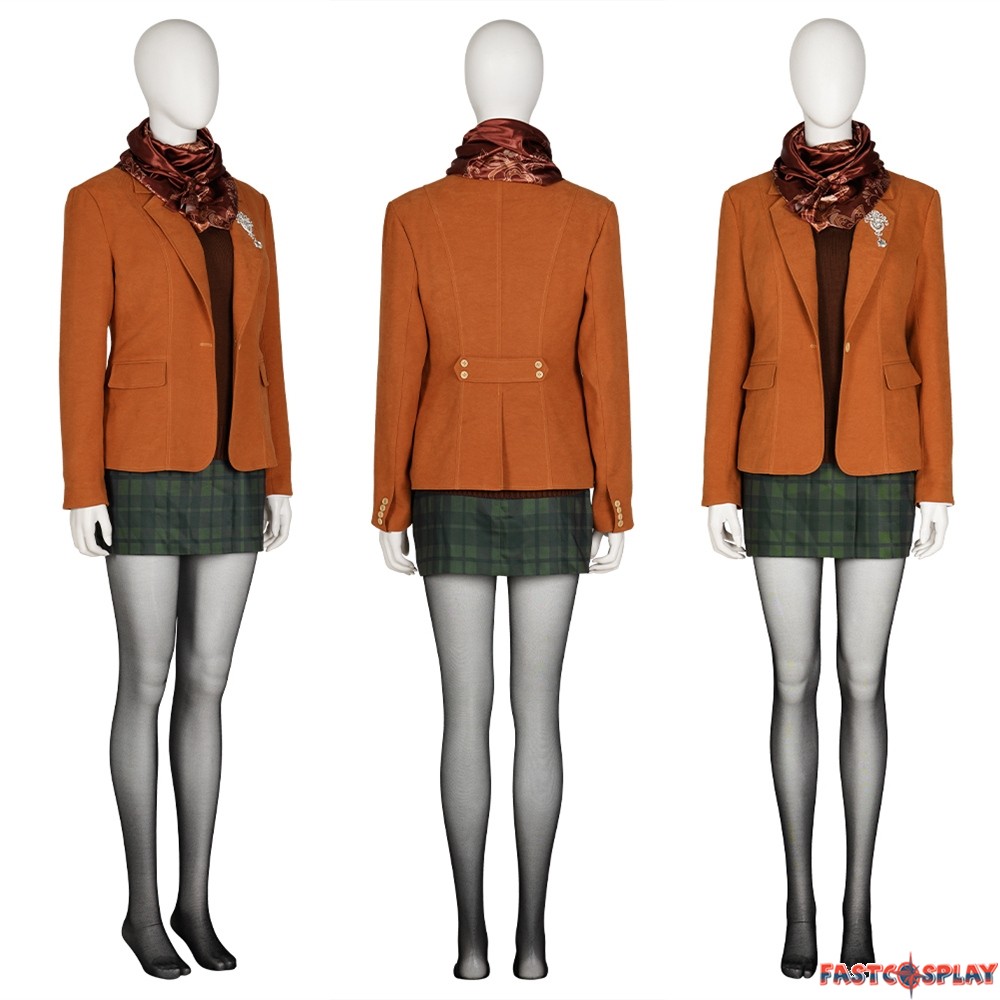 Resident Evil 4 Remake Ashley Graham Cosplay Costume Outfits