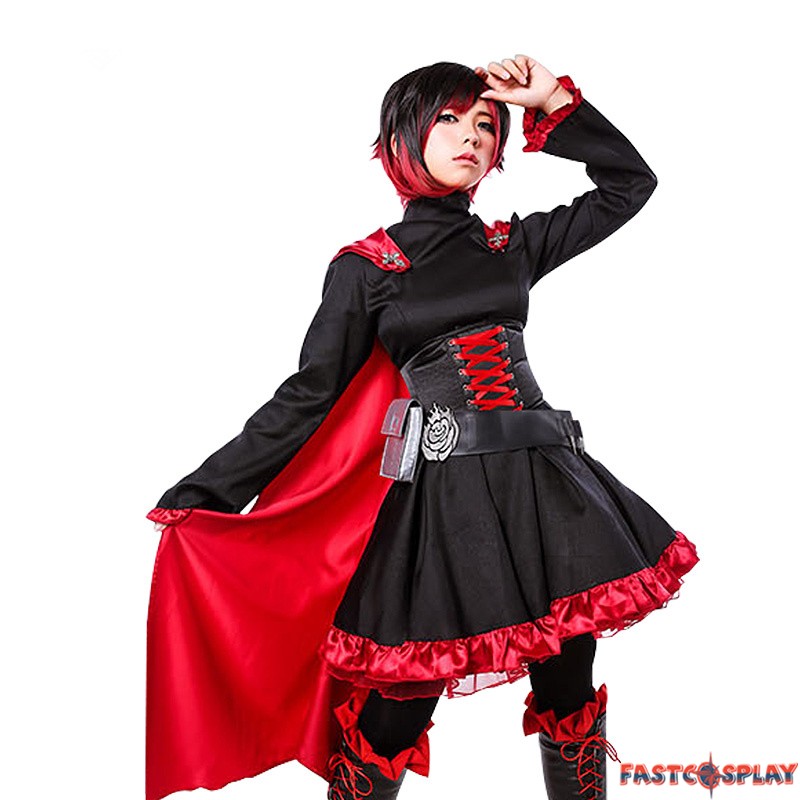 Rwby Red Trailer Ruby Rose Cosplay Costumes