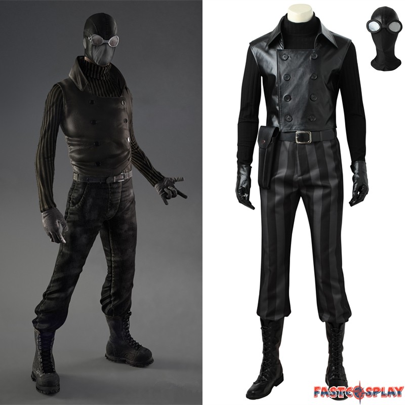 2019 Spider-man Noir Peter Parker Cosplay Black Long Boots Custom Made Any ...