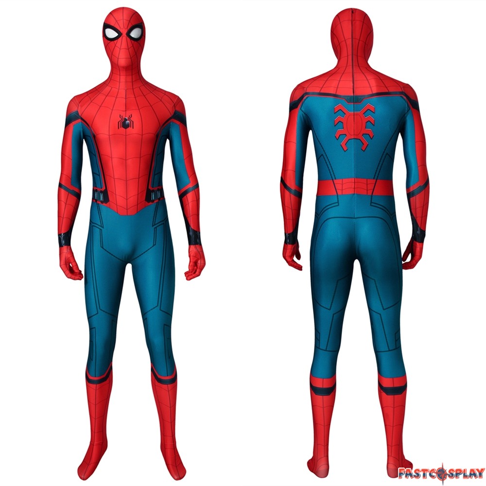 Spider-Man Peter Parker 3D Zentai Jumpsuit