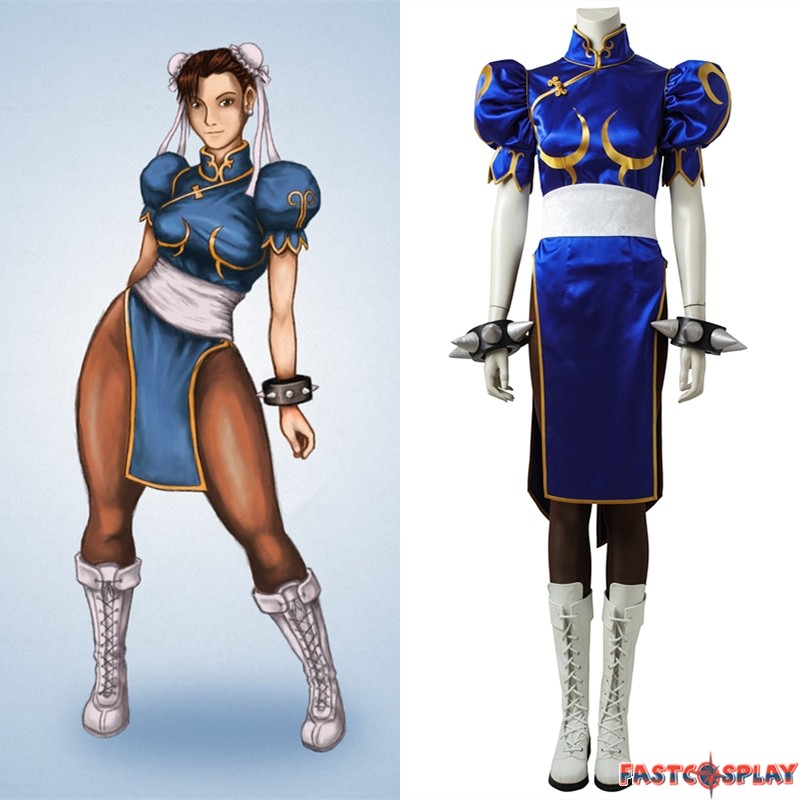 Male Chun Li Cosplay