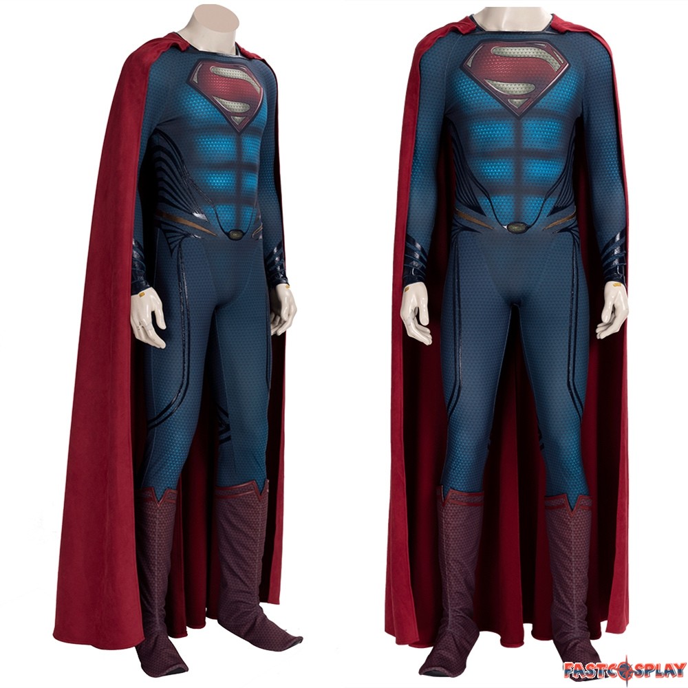 Man of Steel Superman Cosplay Costume - Cosrea Cosplay