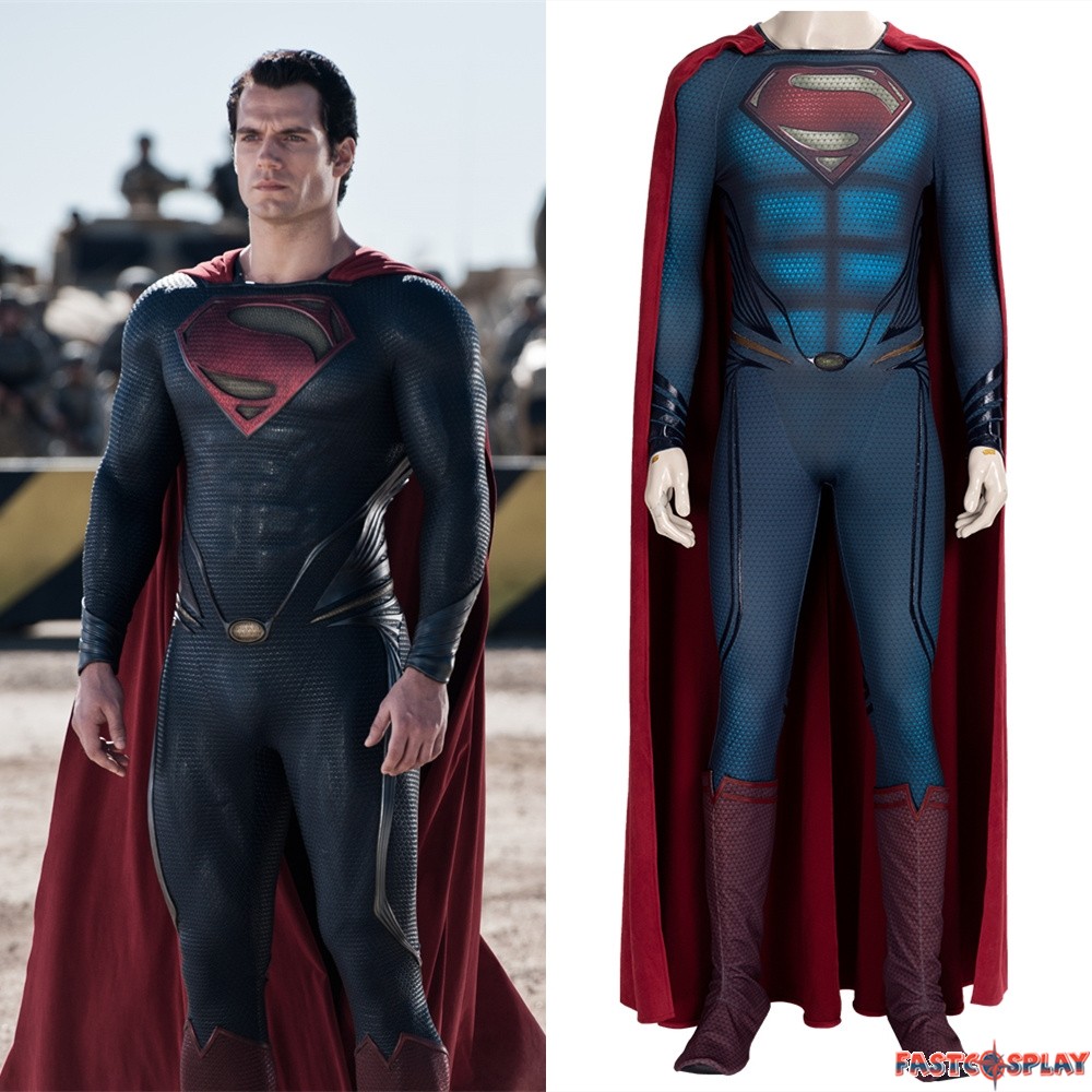 Film Man of Steel Superman Clark Kent Coaplay Costume - Best Profession  Cosplay Costumes Online Shop