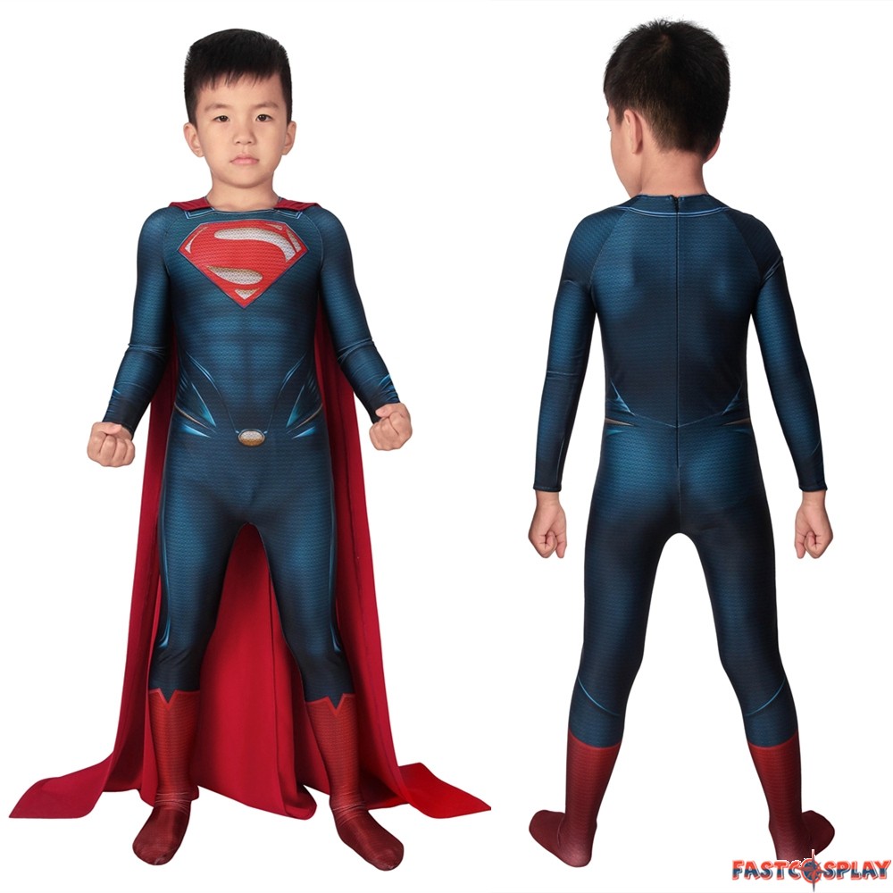 Man of Steel -Chris Kent Cosplay Costume Jumpsuit Outfits Halloween Ca