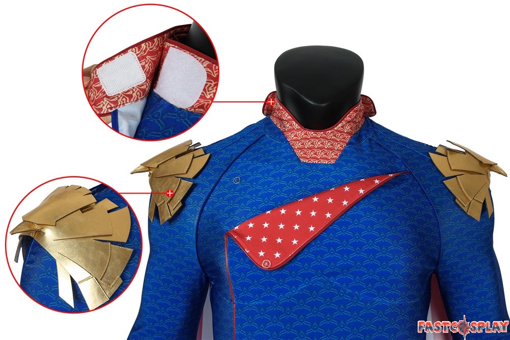 The Boys Homelander Cosplay Costume Halloween Zentai Suit for Men Custom  Made