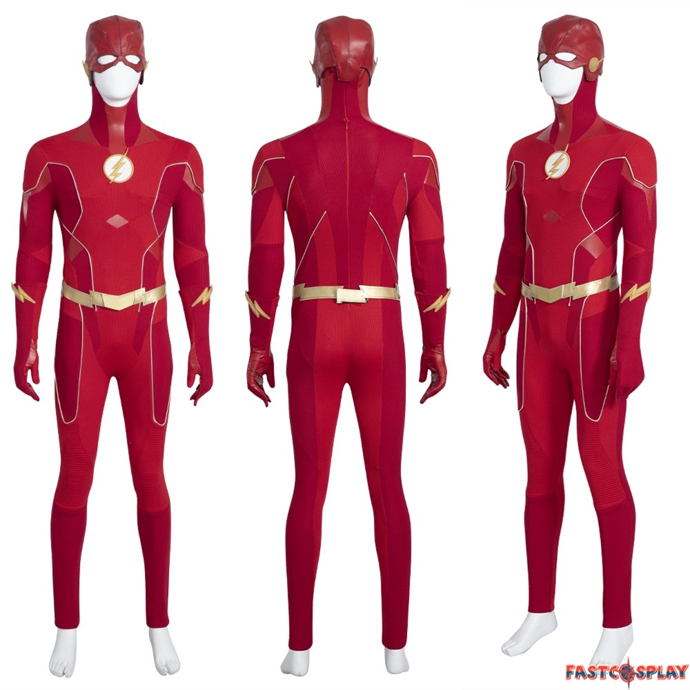 The Flash 8 Barry Allen Cosplay Costume