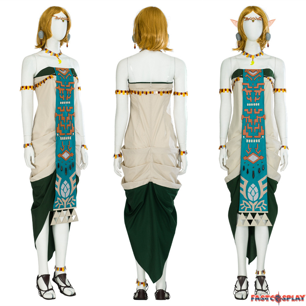 Custom Princess Zelda Cosplay Costume from The Legend of Zelda