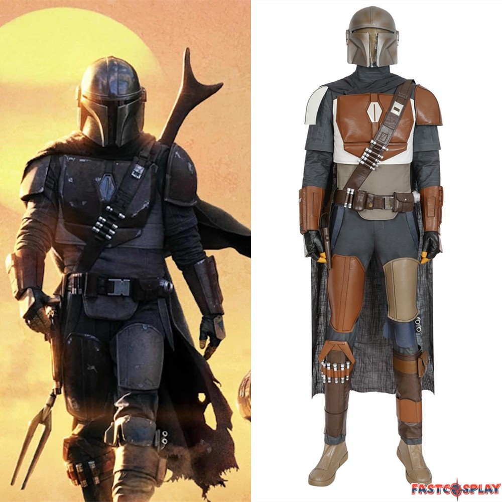 The Mandalorian Cosplay Costume Deluxe Full Set
