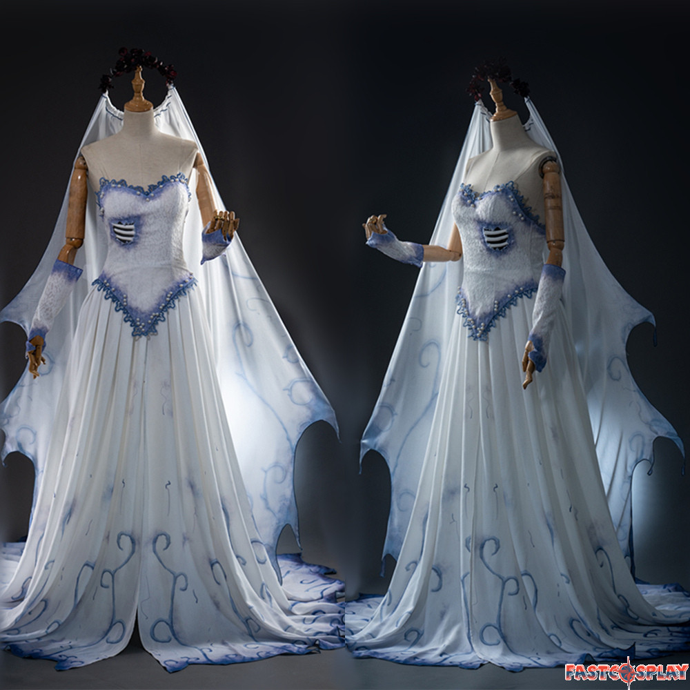 Tim Burton s Corpse Bride Emily Corpse Bride Cosplay Dress