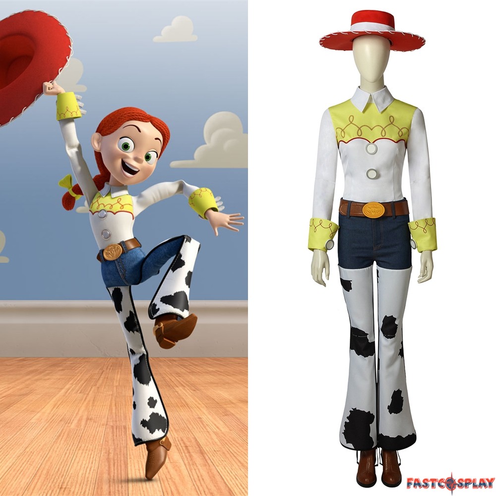 Toy Story Jessie Cosplay Costume Full Set