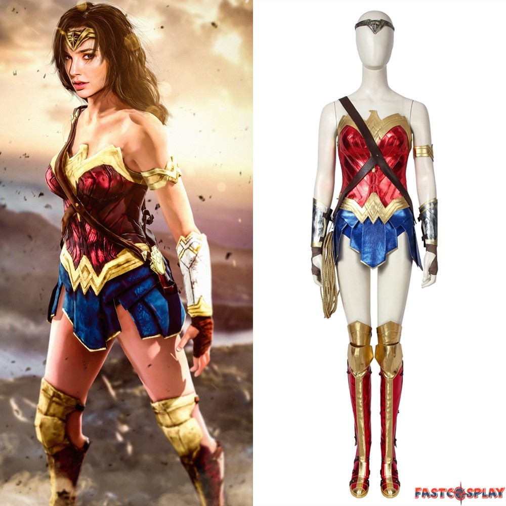 Wonder Woman Classic Designer Corset Costume - The Costume Shoppe