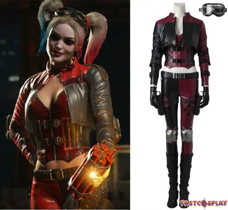 Injustice 2 Harley Quinn Cosplay Costume Deluxe