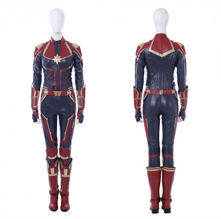 2019 Captain Marvel Carol Danvers Cosplay Costume