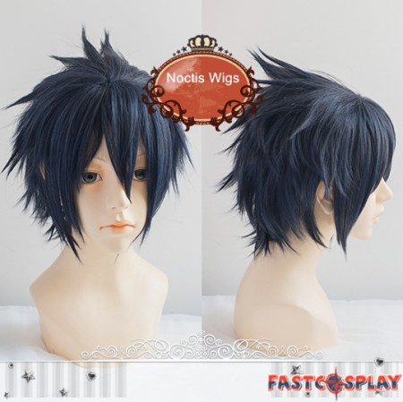 Final Fantasy XV FF15 Noctis Lucis Caelum Cosplay Wig Free Cap