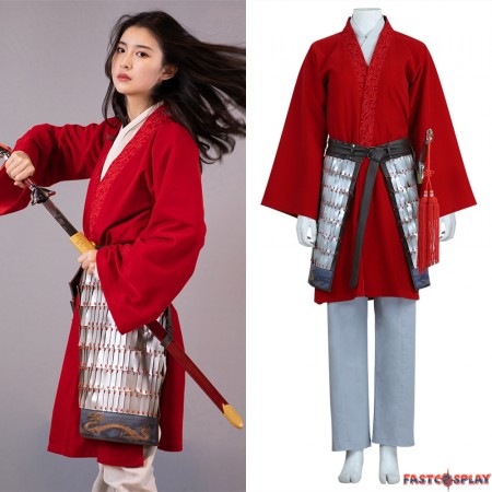 2020 Movie Mulan Cosplay Costume