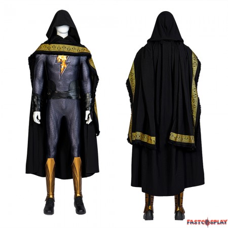 2022 Black Adam 3D Suit Cosplay Costume