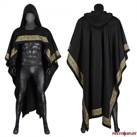 2022 Black Adam Cosplay Costume 3D Suit