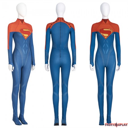 2022 Flashpoint Supergirl Cosplay Costume Jumpsuit