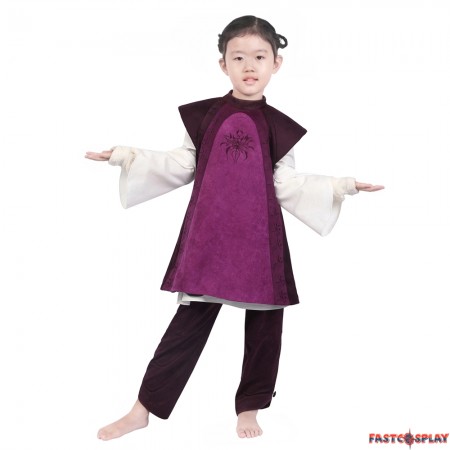 2022 Obi-Wan Kenobi Leia Cosplay Costume Kids Suit