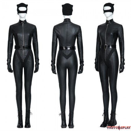 2022 The Batman Movie Catwoman Cosplay Costume Deluxe