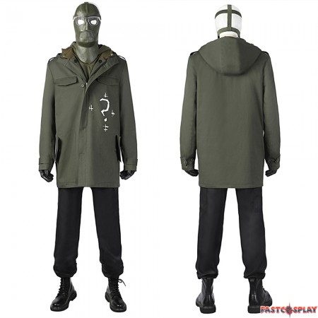 2022 The Batman Movie Riddler Cosplay Costume