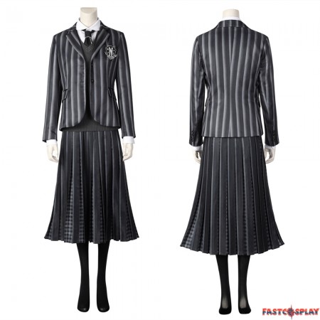 2022 TV Wednesday Addams Cosplay Costumes