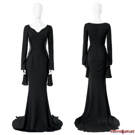 2022 TV Wednesday Morticia Cosplay Dress