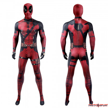 2024 Deadpool 3 Deadpool Cosplay Jumpsuit